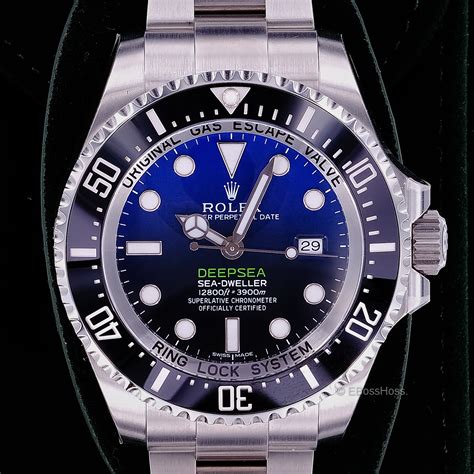 rolex deepsea d blue dial price|rolex sea dweller deep price.